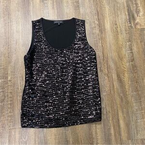 Elegant Black Sleeveless Top‎ Jones New York Size Medium